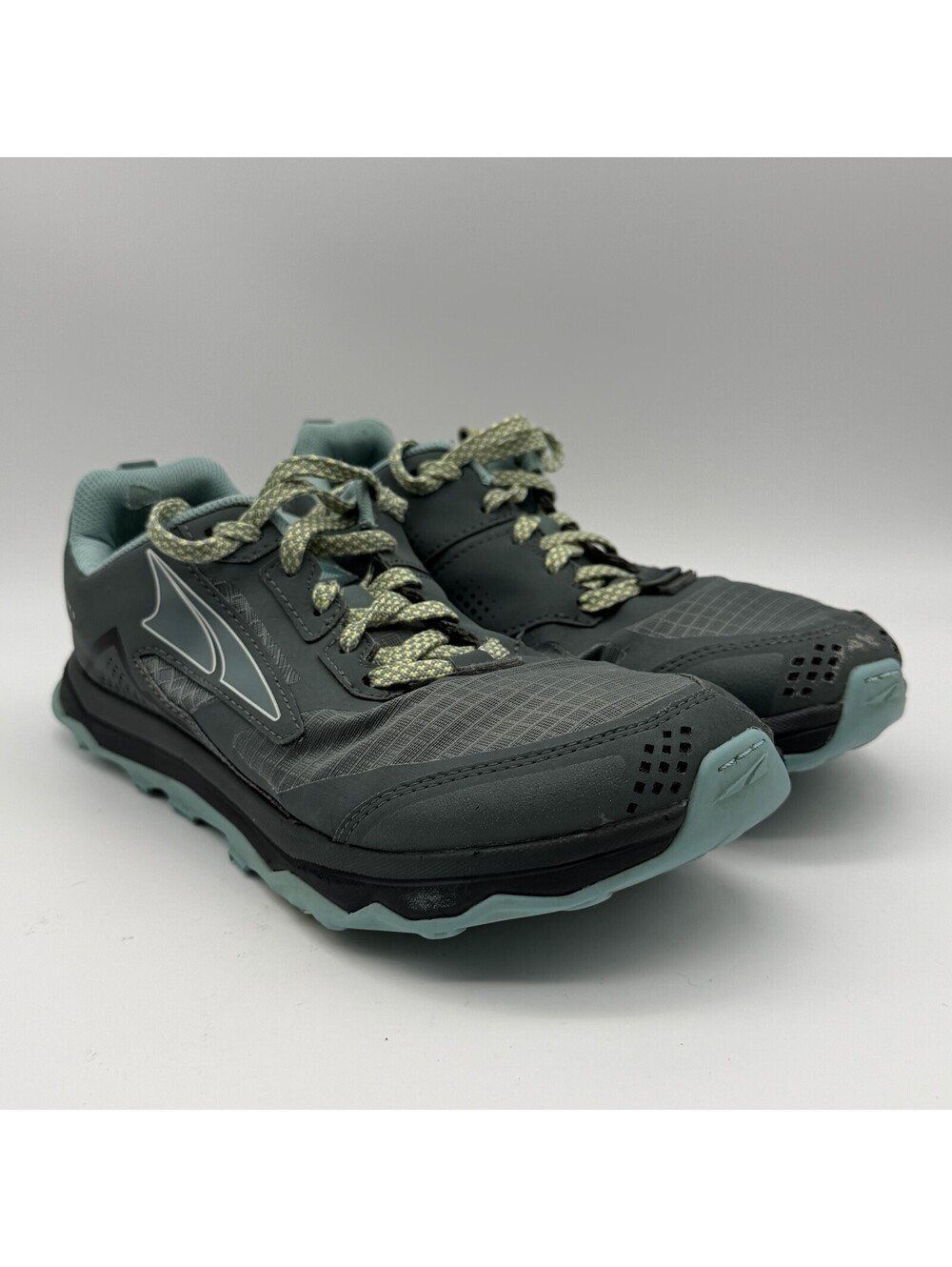 Altra Lone Peak 5 Women’s 9 Trail Running Shoes Gray Teal ALOA4VR7327